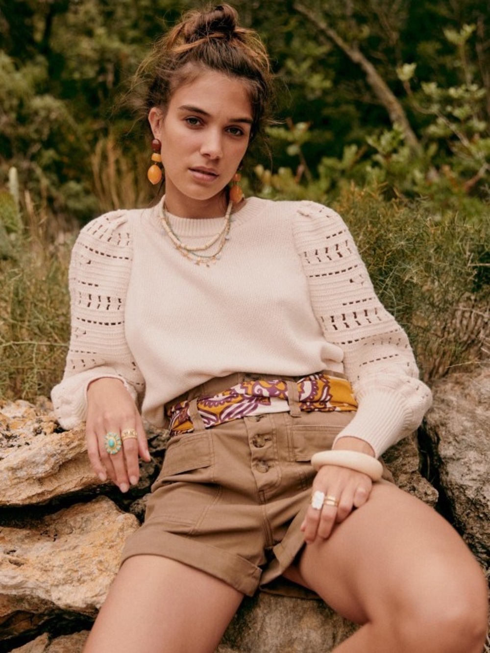 SEZANE • Orion Jumper in Cream
